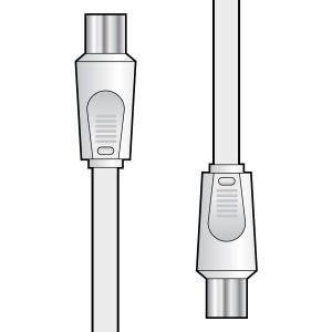 Coaxial Plug to Plug Leads