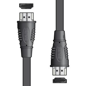 Essential HDMI High Speed with Ethernet Plug to Plug Leads