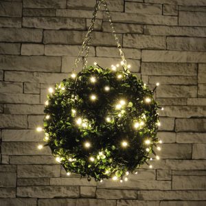 Outdoor LED battery operated String Lights with Timer
