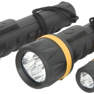 Heavy Duty LED Rubber Torches