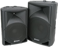 Speaker PA 10′ 125w ABS QTX