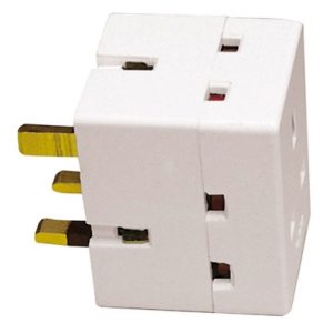 3 WAY FUSED 13A ADAPTER