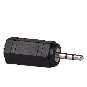 2.5mm – 3.5mm stereo jack adapter