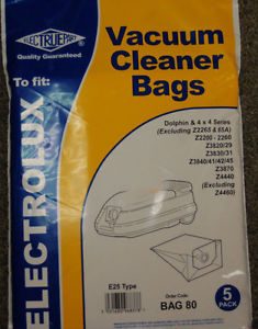 Electruepart BAG8 Electrolux E7 Vacuum Dust Bags – Pack of 5