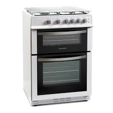 MONTPELLIER SILVER 60CM DOUBLE GAS COOKER