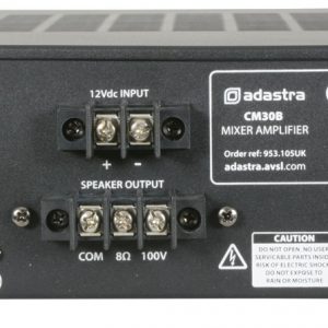 CM Series Compact 100v Mixer-amps with Bluetooth
